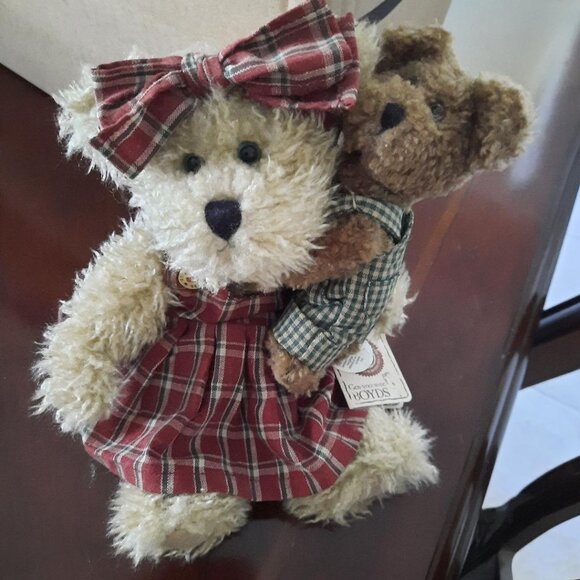 Collectible Boyds Bear Set Momma with Baby - Picture 7 of 7